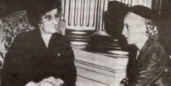 Evita and Golda Meir, a Venus in Gemini head to head.