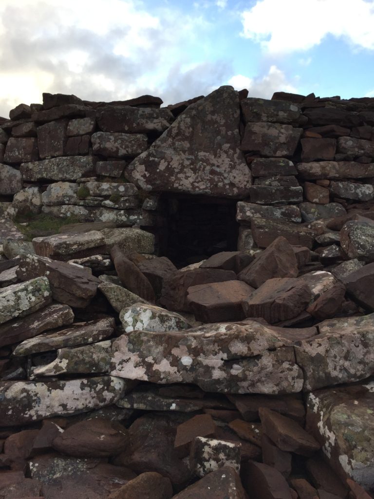 The broch at Stoer.© D Gould.