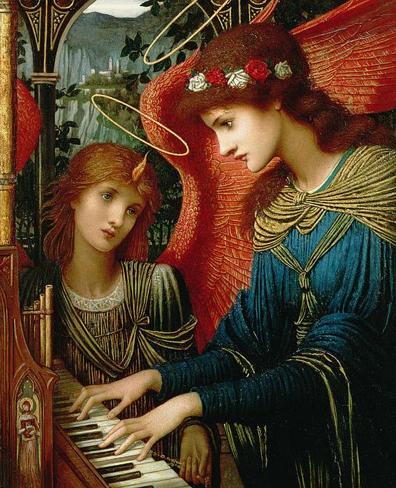 St Cecilia -- John Melhuish Strudwick