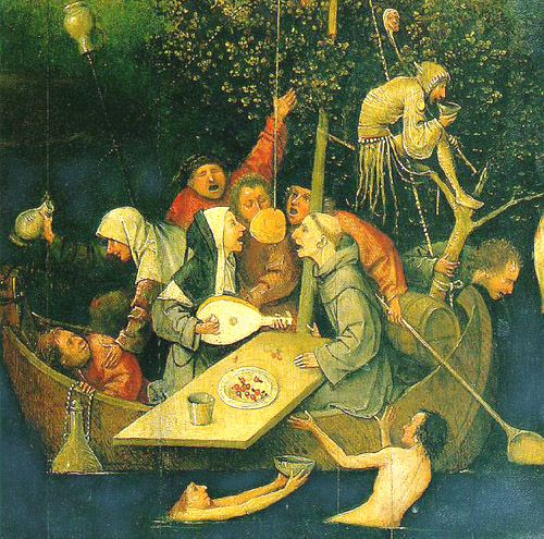 The Ship of fools -- Hieronymous Bosch