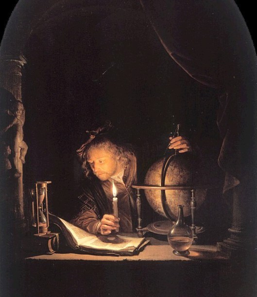 The Astronomer by Gerrit Dou