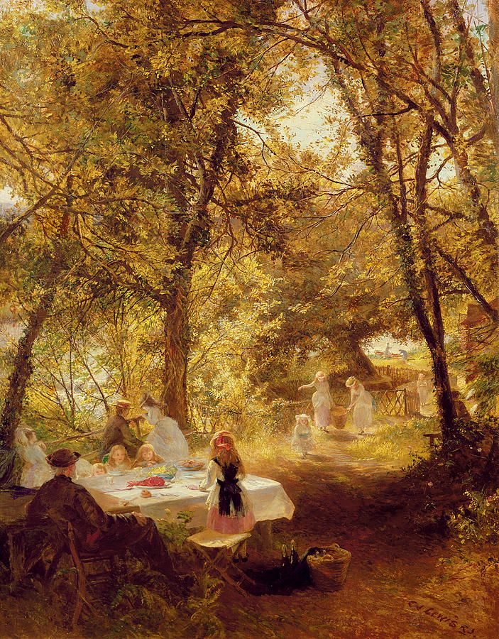 Picnic. Charles James Lewis